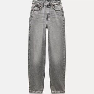 ZARA MOM FIT HIGH-WAIST JEANS Size 10